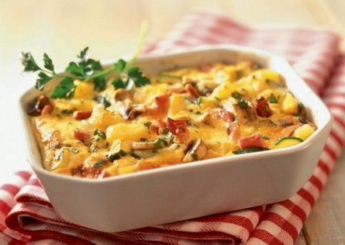 Сочная, нежная КУРИНАЯ ЗАПЕКАНКА с овощами и грибами
