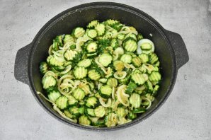 Пикули с куркумой