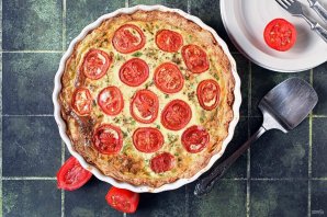 Пирог с тунцом и картофелем Пирог с тунцом и картофелем