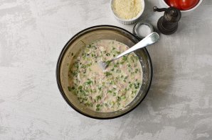 Пирог с тунцом и картофелем Пирог с тунцом и картофелем