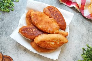 Пирожки с творогом и мятой Пирожки с творогом и мятой