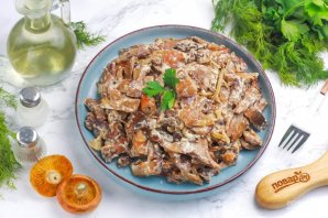 Рыжики в мультиварке Рыжики в мультиварке