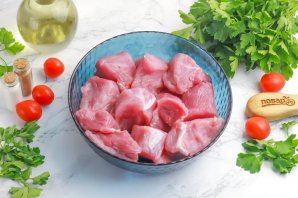 Шашлык из свинины в аэрогриле