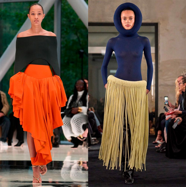 Красивые юбки бренда Alaïa для роскошных и элегантных образов Красивые юбки бренда Alaïa для роскошных и элегантных образов