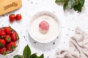 Клубничное печенье Клубничное печенье