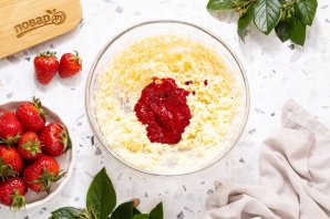 Клубничное печенье Клубничное печенье