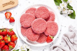 Клубничное печенье Клубничное печенье