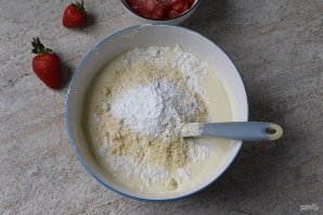 Клубничные маффины
