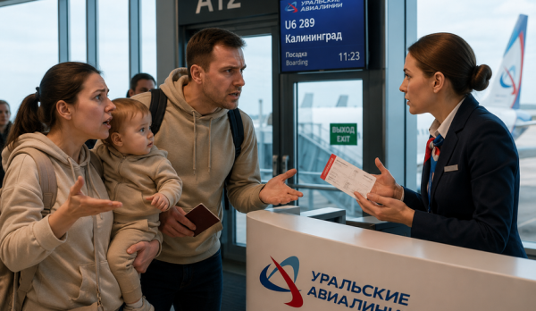 Пассажиры обвинили &laquo;Уральские авиалинии&raquo; в списании &laquo;штрафа&raquo; при посадке на рейс