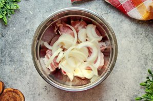 Шашлык на шпажках