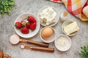 Творожник с клубникой Творожник с клубникой