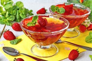 Желе из клубники Желе из клубники