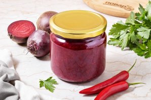 Аджика из свеклы на зиму Аджика из свеклы на зиму