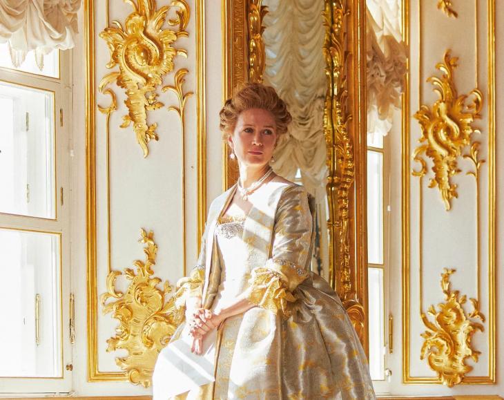 Виктория Исакова сыграет Екатерину II в сериале "Капитанская дочка" – первые фото
Виктория Исакова сыграет Екатерину II в сериале "Капитанская дочка" – первые фото