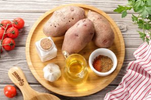 Картофель на гриле