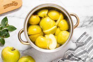 Маринованные яблоки на зиму Маринованные яблоки на зиму