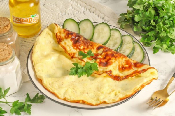 Омлет классический с молоком Омлет классический с молоком