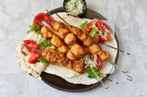 Шашлык из куриной грудки Шашлык из куриной грудки