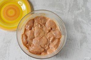 Шашлык из куриной грудки Шашлык из куриной грудки