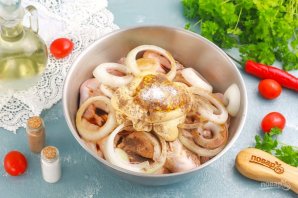 Шашлык из куриных крылышек Шашлык из куриных крылышек
