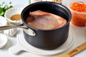 Свиные ушки по-корейски