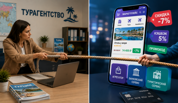 Туроператоры режут комиссии турагентам из-за конкуренции с маркетплейсами