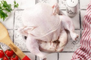 Цыпленок табака на мангале Цыпленок табака на мангале