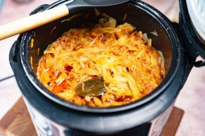Грибная солянка на зиму в мультиварке