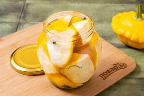 Консервированные патиссоны Консервированные патиссоны