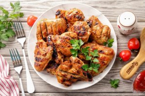 Куриные крылышки барбекю Куриные крылышки барбекю