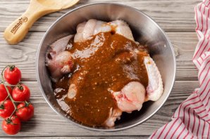 Куриные крылышки барбекю Куриные крылышки барбекю