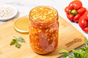 Перец с фасолью на зиму Перец с фасолью на зиму