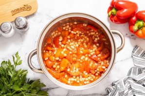 Перец с фасолью на зиму Перец с фасолью на зиму