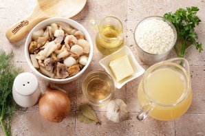 Ризотто с морепродуктами Ризотто с морепродуктами