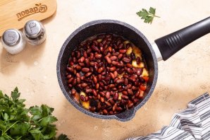 Салат на зиму из фасоли Салат на зиму из фасоли