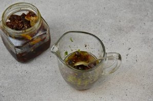 Теплый салат "Капрезе" с фарфале Теплый салат "Капрезе" с фарфале
