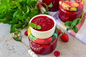 Варенье из малины и клубники Варенье из малины и клубники
