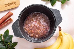 Варенье из ревеня с бананом Варенье из ревеня с бананом
