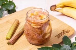 Варенье из ревеня с бананом Варенье из ревеня с бананом