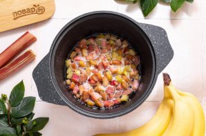 Варенье из ревеня с бананом Варенье из ревеня с бананом