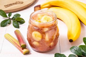 Варенье из ревеня с бананом Варенье из ревеня с бананом