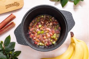 Варенье из ревеня с бананом Варенье из ревеня с бананом