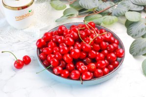 Вишня с сахаром на зиму