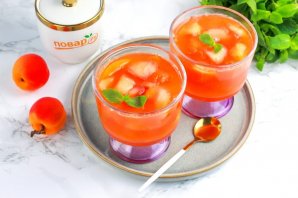 Желе с фруктами