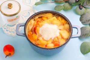 Желе с фруктами