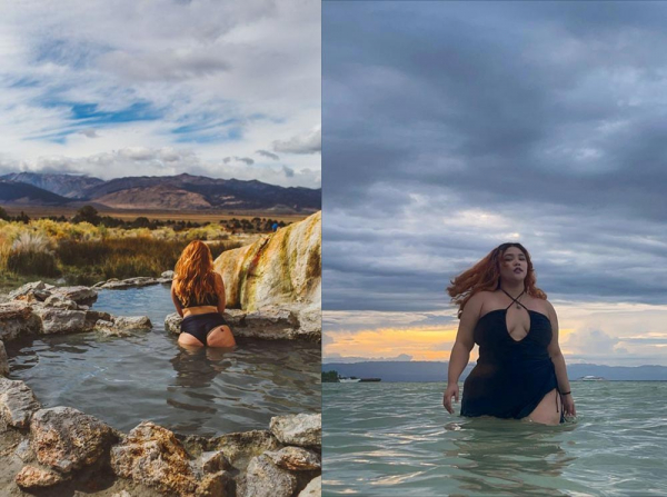 Идеи фотосессии для полных девушек летом