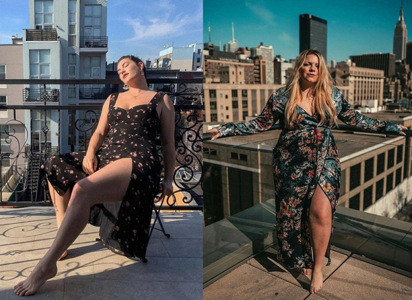 Идеи фотосессии для полных девушек летом