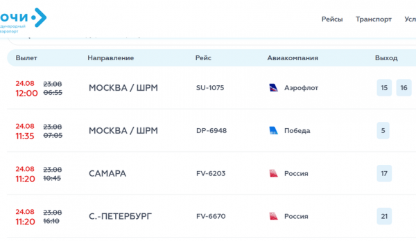 Аэропорт Сочи всю ночь не принимал рейсы Аэропорт Сочи всю ночь не принимал рейсы