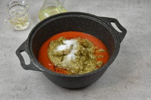 Айвар из печеных овощей Айвар из печеных овощей