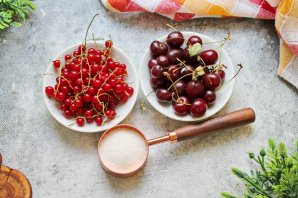 Джем из вишни и красной смородины Джем из вишни и красной смородины